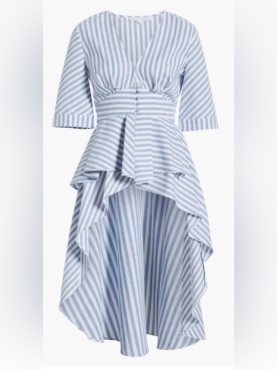 English Factory Dresses & Skirts - English Factory Striped High Low Dress S